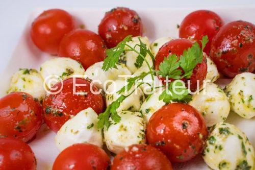 bille de tomates mozzarella