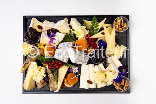 plateau de fromage grand vue de haut ecotraiteur paris