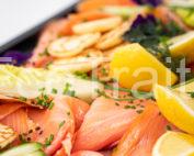 plateau de saumon ecotraiteur fumé traiteur paris buffet froid chic